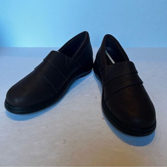 Easy Street Comfort Wave Women's Maybell Loafers Brown size 9 1/2W - Picture 1 of 9